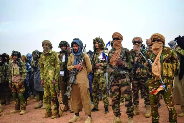 Des soldats de l'armée malienne