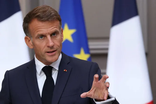 Le président français Emmanuel Macron