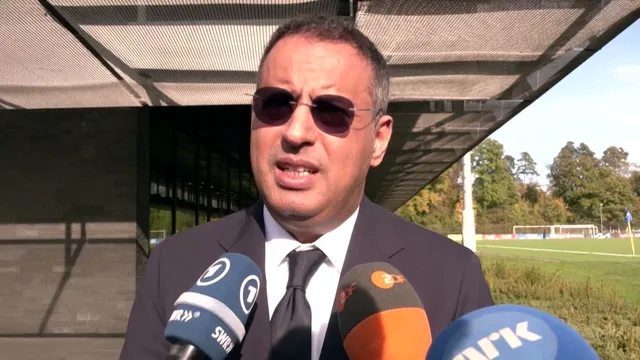Ahmed Yahya lors de ses déclarations (SportyTV)