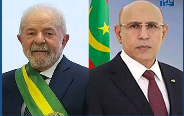 Ghazouani félicite Lula pour sa réélection à la présidence du Brésil