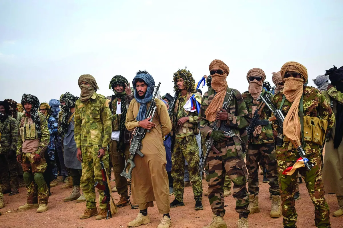 Des soldats de l'armée malienne