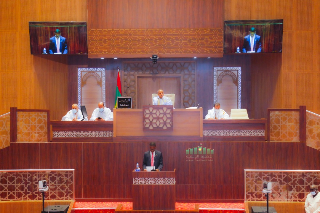 Une séance antérieure de l'Assemblée nationale mauritanienne, distincte de l'atelier du 12 octobre