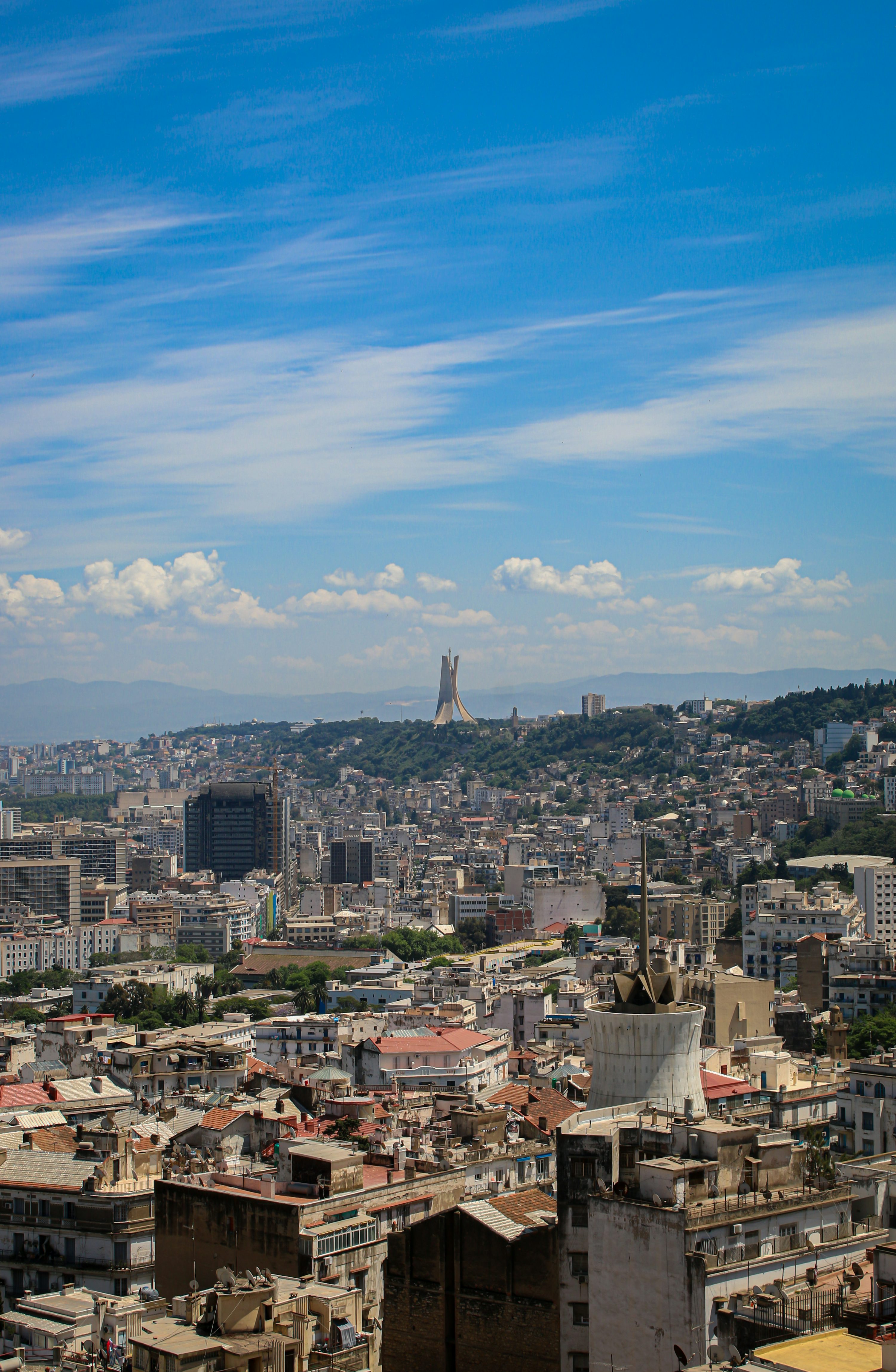 Vue d'archives d'Alger, sans lien photographique avec la cérémonie de signature
