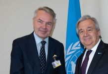 En remplacement du Algérien Ramtane Lamamra.. Nommer le Finlandais Pekka Haavisto nouveau envoyé spécial des Nations Unies pour le Soudan