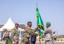 Lancement officiel de la force conjointe de l'Alliance des États du Sahel au Mali.