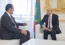 Ghazwani s'entretient avec le directeur exécutif du Programme du Golfe arabe pour le développement