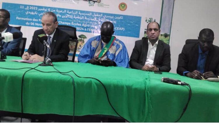 Gorgol : clôture des travaux de la formation des responsables de terrain des écoles agropastorales à Kaédi