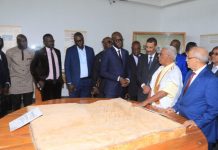 Ould Meguet et son homologue sénégalais visitent le Bureau National des Musées à Nouakchott