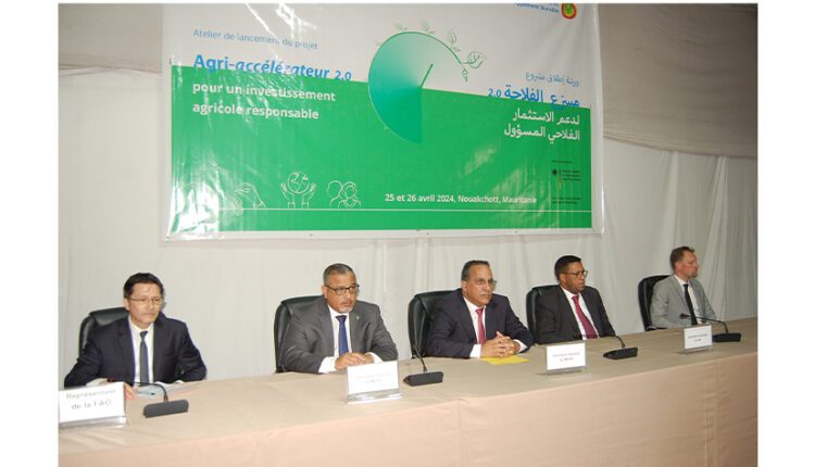 Nouakchott : le ministère de l’économie et du développement durable et la FAO organisent un atelier d’évaluation de la performance du projet Agri-accélérateur