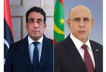 Le président Ghazouani félicite la Libye pour sa fête nationale