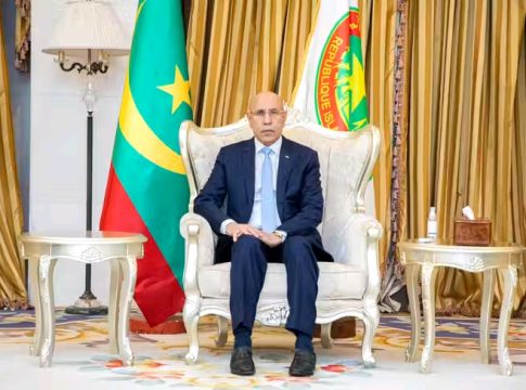 Nouakchott : Ghazouani reçoit les lettres de créance de quatre ambassadeurs