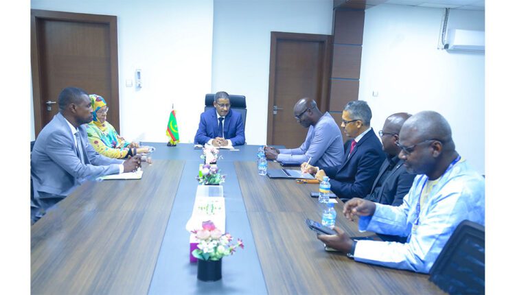 Nouakchott : Rencontre du ministre de l’équipement et des transports avec le représentant résident du PAM dans notre pays