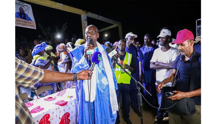 Présidentielles 2024 : Rassemblements électoraux dans le département de Bababé présidé par le candidat Mamadou Bocar Ba