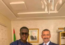 Le ministre de la Culture reçoit l'artiste mauritanien lauréat du prix Afrima du meilleur artiste d'Afrique du Nord