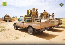 L'armée effectue des exercices avec des munitions réelles au nord de Nouakchott