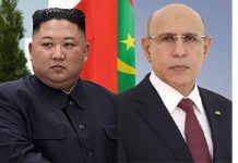 Ghazaouani confirme le désir de la Mauritanie de renforcer la coopération avec la Corée
