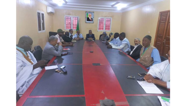 Le wali de l’Assaba : Supervision à Kiffa d’une réunion du Comité de Supervision de la mise en œuvre du programme du Fonds mondial de lutte contre l’extrémisme violent