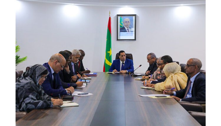 Le Premier ministre : Tenue d’une réunion du comité ministériel chargé d’étudier la question des déchets solides à Nouakchott
