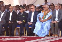 Après avoir supervisé la campagne de plantation de légumes Ghazwani revient de Rosso à Nouakchott