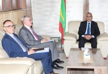 Nouakchott. Le ministre de l'Intérieur s'entretient avec le chef de la délégation de l'UE en Mauritanie