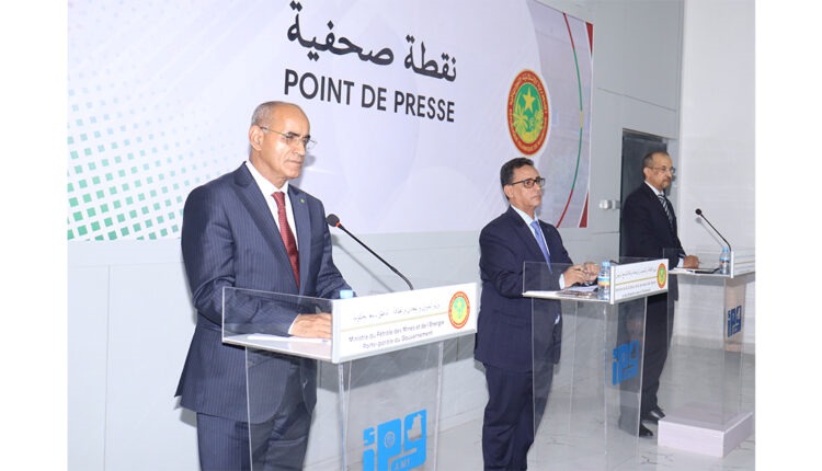 Organisation d’un point de presse de certains membres du Gouvernement après la tenue du Conseil des ministres