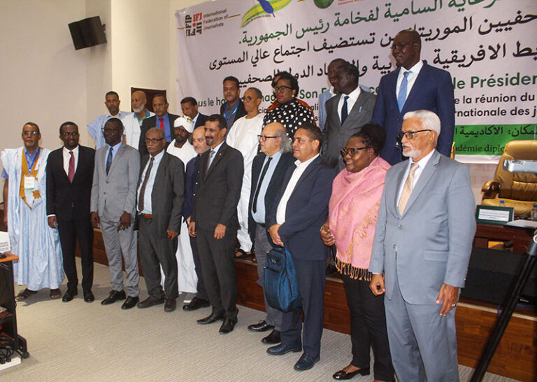 Nouakchott accueille la réunion de haut niveau des associations africaines et arabes et de la Fédération internationale des journalistes
