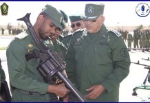 Le chef d'état-major de la gendarmerie inspecte la préparation du premier groupement de gendarmerie mobile à Nouakchott