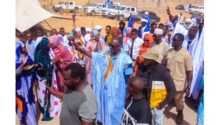Barkéol : le candidat Biram Dah Abeid préside des meetings de campagne dans la wilaya de l’Assaba