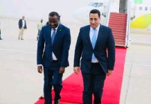 Après une visite de deux jours, Ould Djay revient à Nouakchott en provenance de Dakar