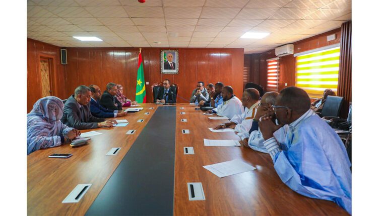 Nouakchott : Le ministre de l’élevage préside une rencontre pour la signature d’un protocole d’accord pour la réduction et le plafonnement des prix des viandes rouges