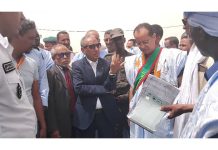 Le wali du Trarza visite des installations à Rkiz