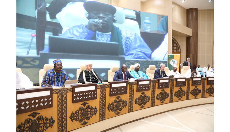 Le ministre des affaires islamiques : Supervision à Nouakchott de la première session de la conférence africaine de la paix