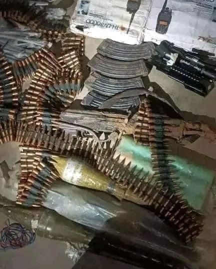 Arsenal saisi à la frontière nord de la Côte d'Ivoire