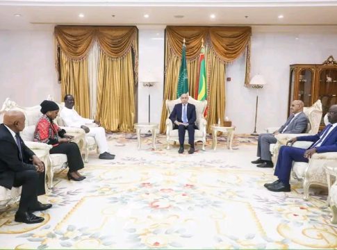 Nouakchott : Ghazwani et la délégation kenyane discutent des relations et des moyens de les développer