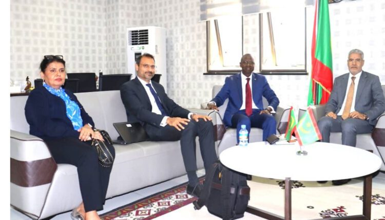Nouakchott : Entretien du ministre de l’économie et des finances avec la mission de la Banque mondiale