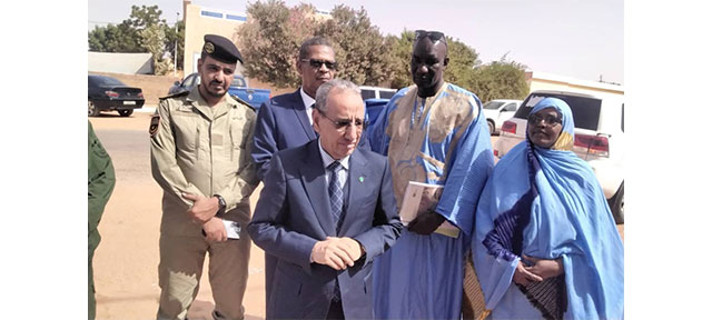 Gorgol : Le wali du Gorgol supervise le lancement du processus d’enregistrement des enfants handicapés dans le registre social