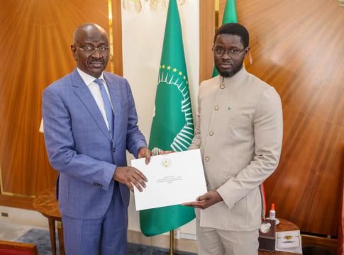 Le président Ghazwani envoie un message écrit à son homologue sénégalais