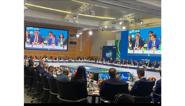 Washington : Le ministre de l’Économie et des Finances préside la délégation de l’UA à la 4ème réunion des ministres de l’Économie et des Finances et des gouverneurs des banques centrales du G20
