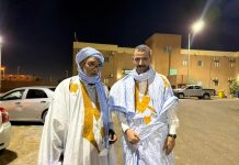 Le ministre de la Culture rend visite au journaliste Mohamed Abdallah Bezeid après qu'il ait été victime d'un malaise.