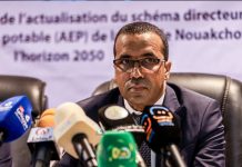 Un atelier examine la mise à jour du plan directeur pour l'approvisionnement en eau potable de Nouakchott