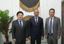 Le directeur de la sureté nationale discute avec l'ambassadeur chinois de l'amélioration de la coopération en matière de sécurité