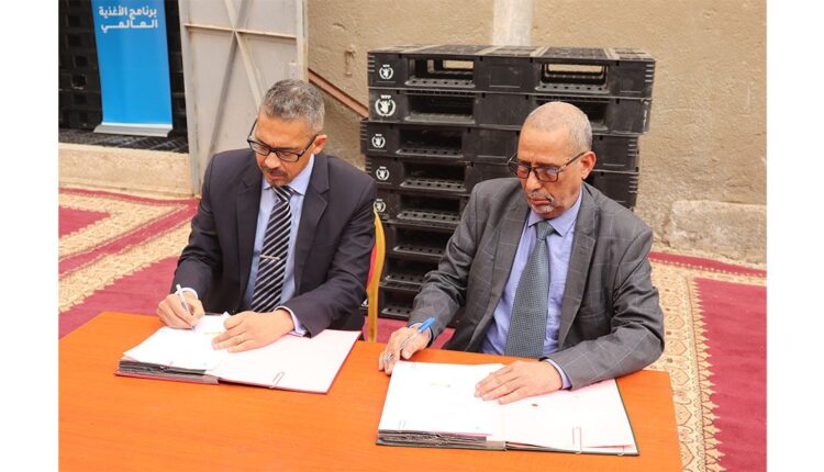 Le Commissaire adjoint à la Sécurité Alimentaire supervise à Nouakchott la réception de don du Programme Alimentaire Mondial