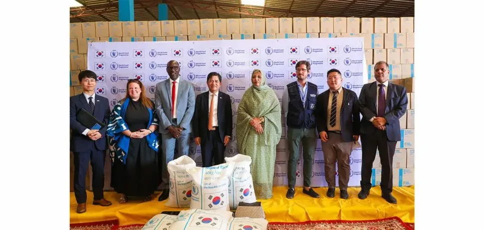 La Corée du Sud donne à la Mauritanie 6720 tonnes de riz