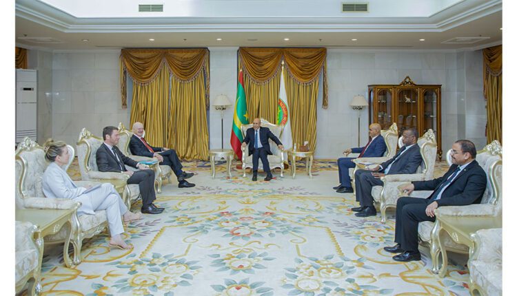 Le président de la République rencontre l’envoie personnel du secrétaire général de l’ONU pour le Sahara occidental