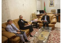 Hussein Ould Medou examine le renforcement de la coopération culturelle avec l'ambassade américaine
