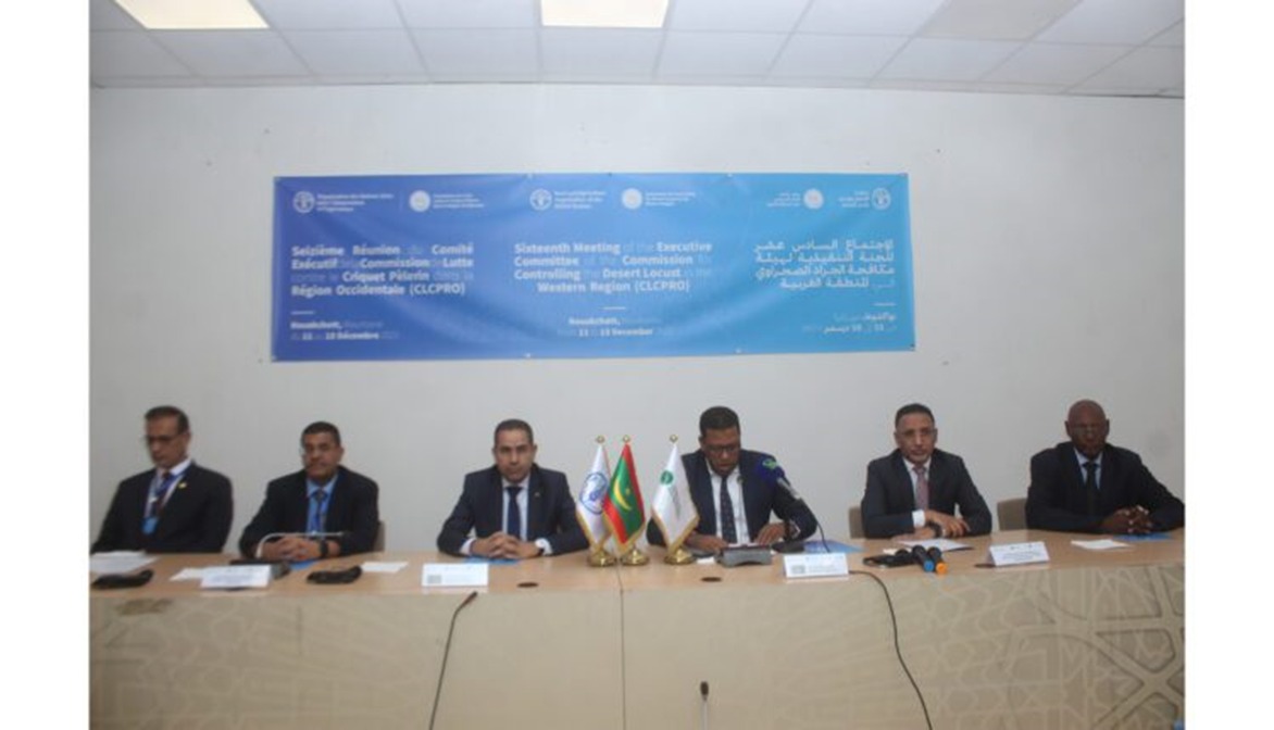 Début des activités de la 16ème session du Comité Exécutif de l’Autorité de Lutte contre le Criquet Pèlerin dans la zone ouest à Nouakchott