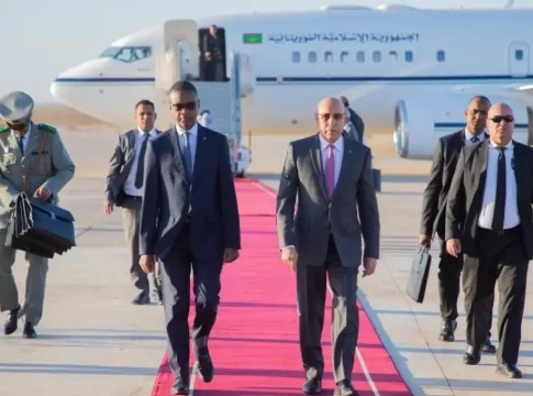 Ould Ghazouani rentre à Nouakchott en provenance de Bahrein