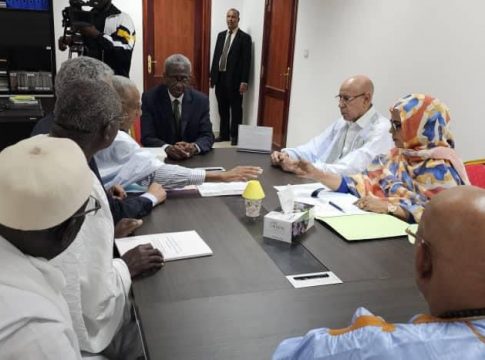 Ould Ghazouani a déposé son dossier de candidature au Conseil constitutionnel deux jours après l'annonce de sa candidature