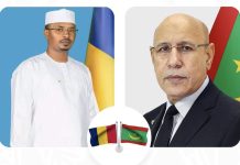 Le président Ghazwani souligne sa volonté de renforcer et de consolider les relations de coopération avec le Tchad