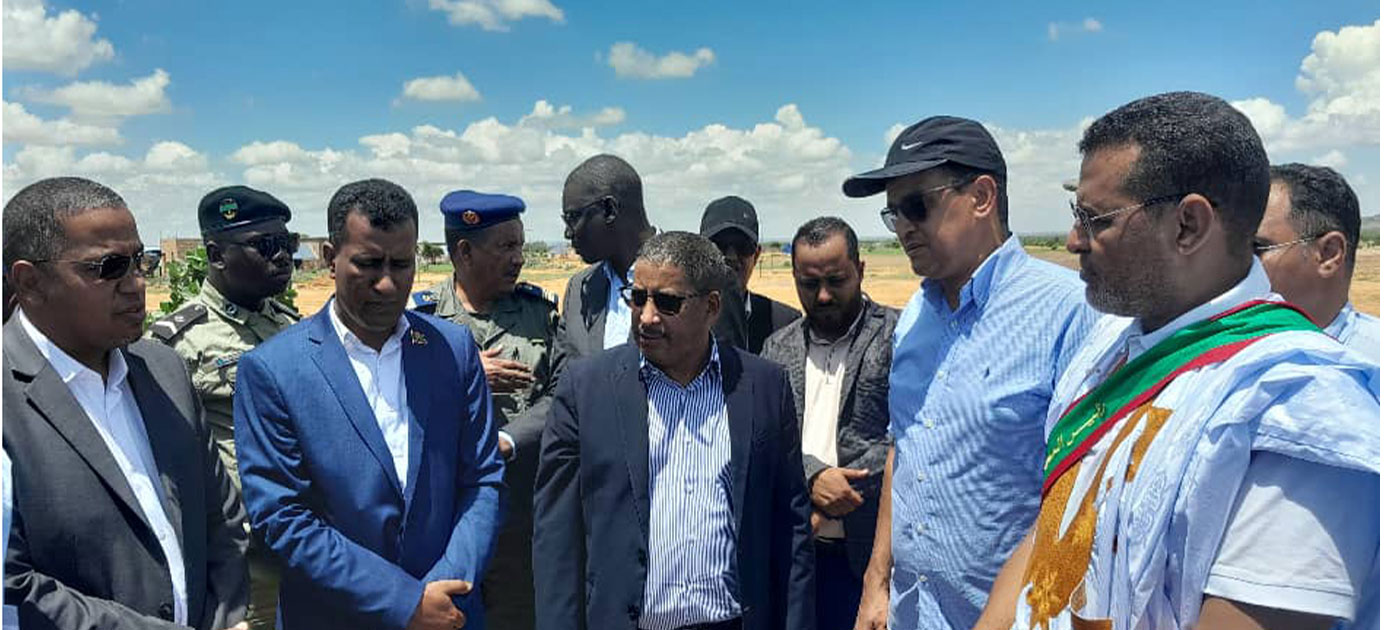 Aïoun : Visite d’inspection au Hodh El Gharbi de quelques tronçons routiers du ministre de l’Équipement
